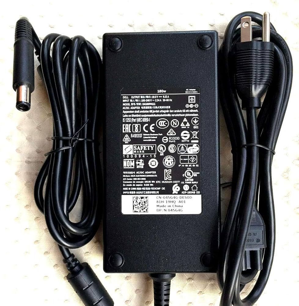 DELL chargeur ordinateur portable pour Alienware Précision Latitude