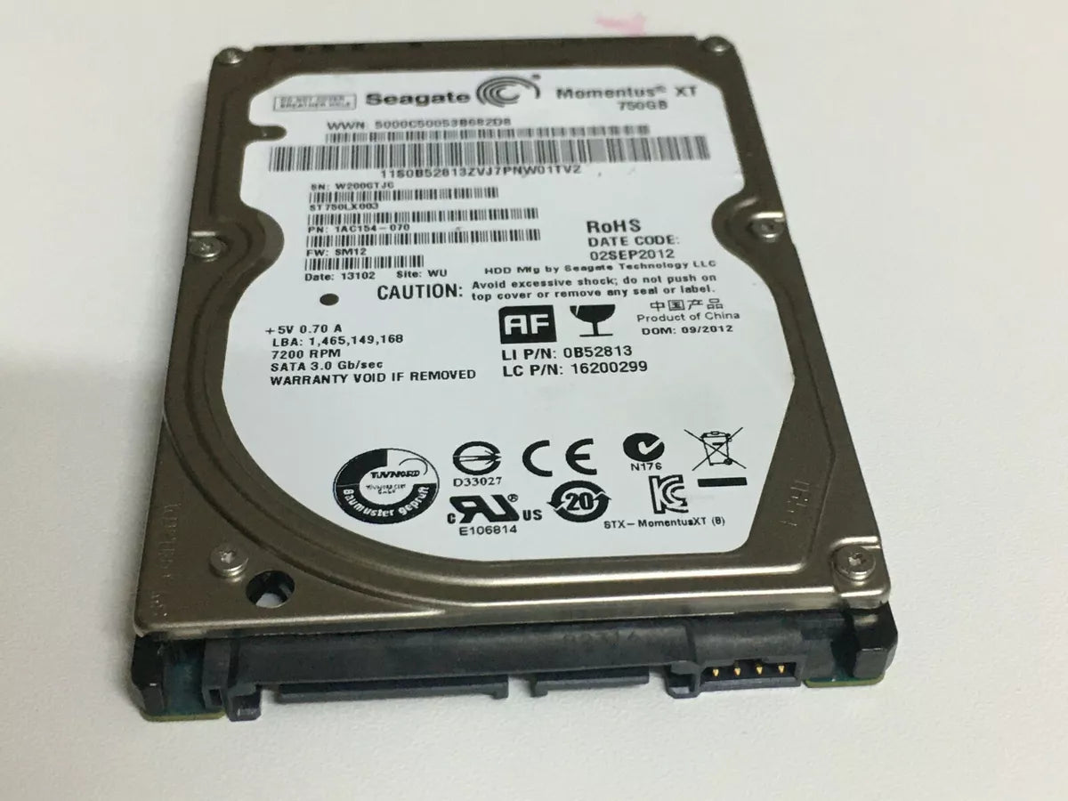 Seagate disque dur 2.5" ST9750420A 750 Go