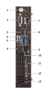 Dell OptiPlex 3060 Pentium Gold G5400T Mini Desktop PC
