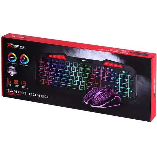 Xtrike Me MK-503 Wired Gaming Keyboard and Mouse Set