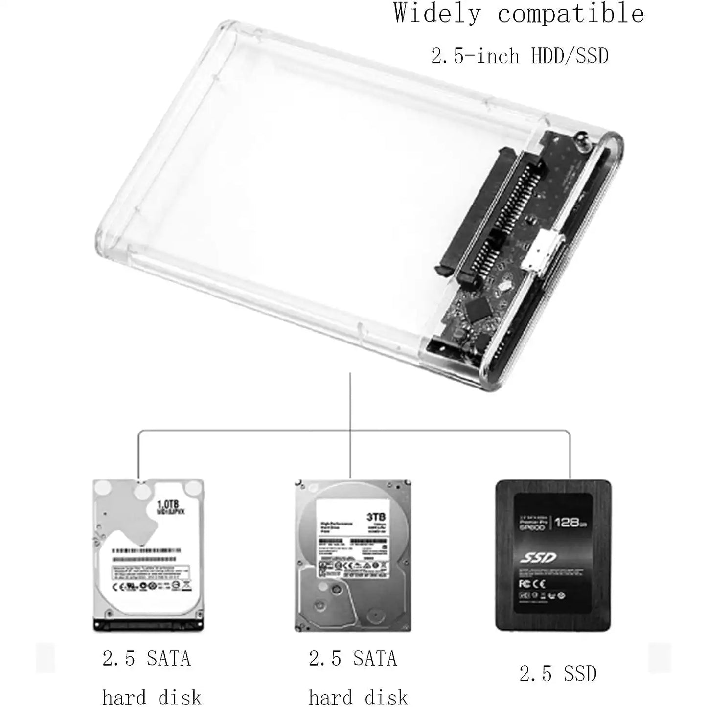 Disque dur boîtier externe USB 3.0