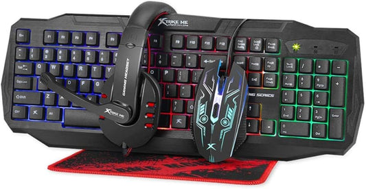 Gaming Xtrike Me CM-406 Keyboard, Mouse, Headset and Ma