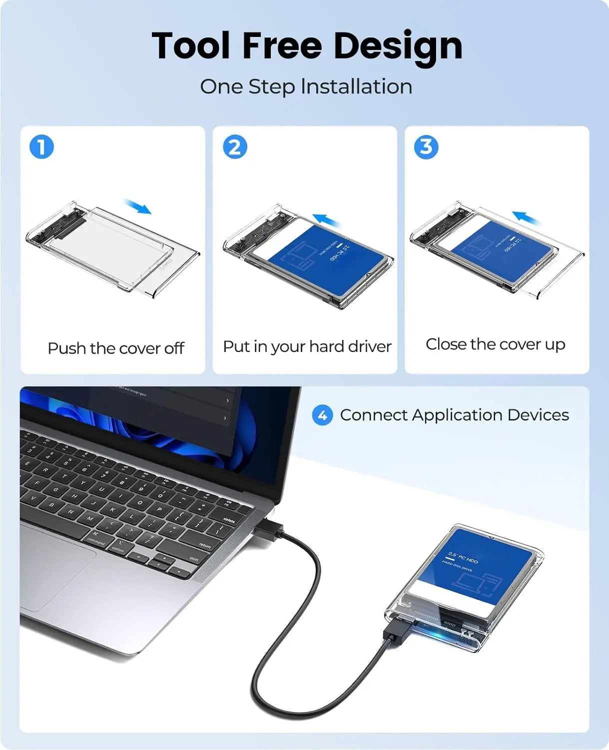 Disque dur boîtier externe USB 3.0