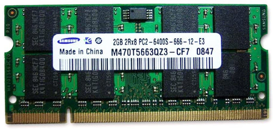 Samsung Mémoire pour ordinateur portable SO-DIMM DDR2 de 2 Go