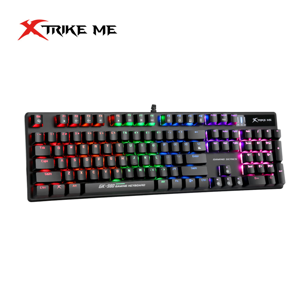 Xtrike Me GK-980 Mechanical Gaming Keyboard – Metadata Logistiques