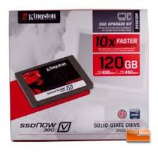 Kingston Disque dur électronique (SSD) 2.5" 120 Go