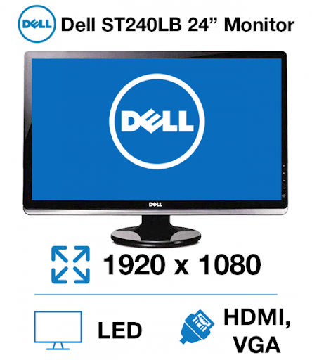 Dell ST2420Lb 24 inch HDMI LED LCD Monitor